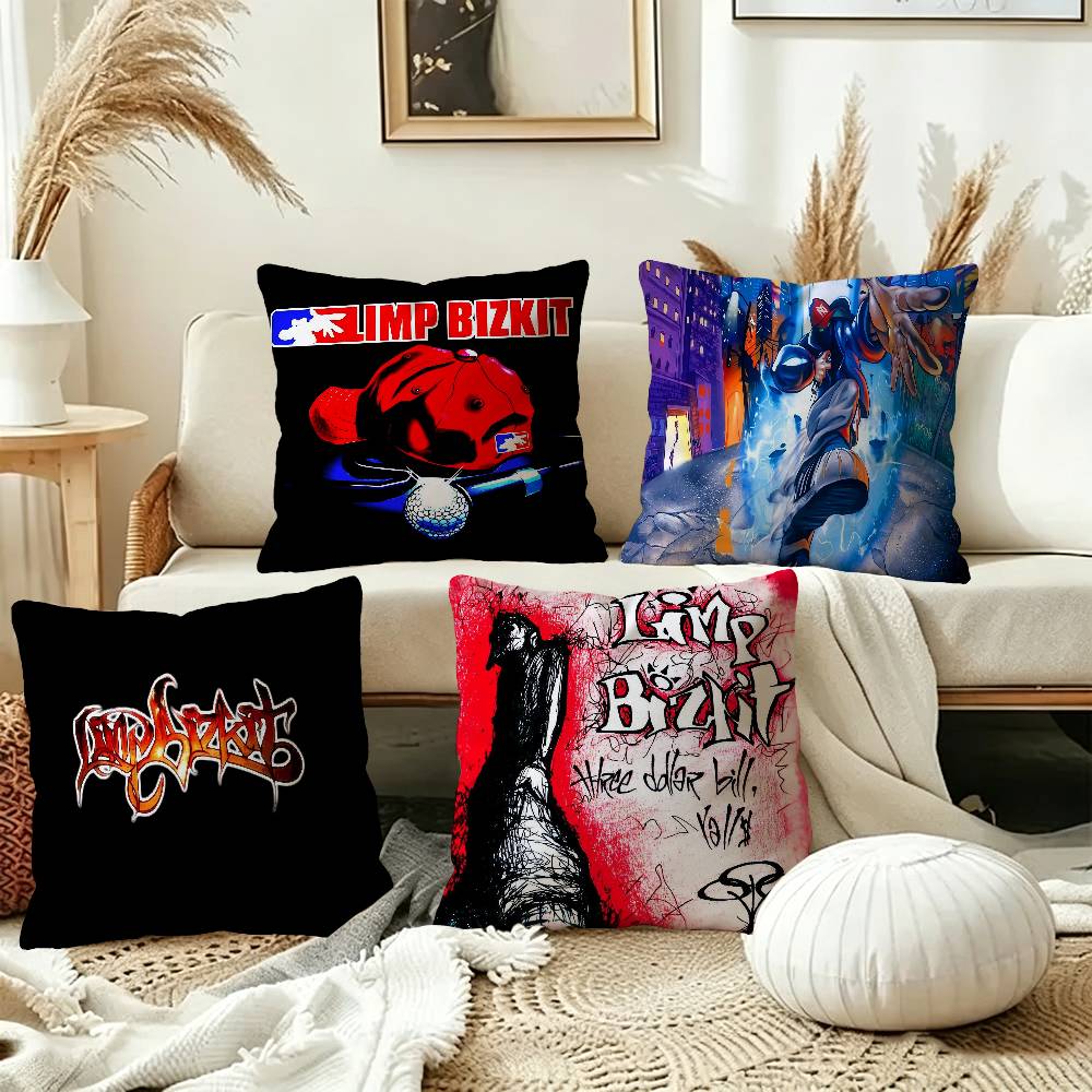 Home Textiles Super Soft - 메탈 밴드 L-Limp B-Bizkit 베개 커버
