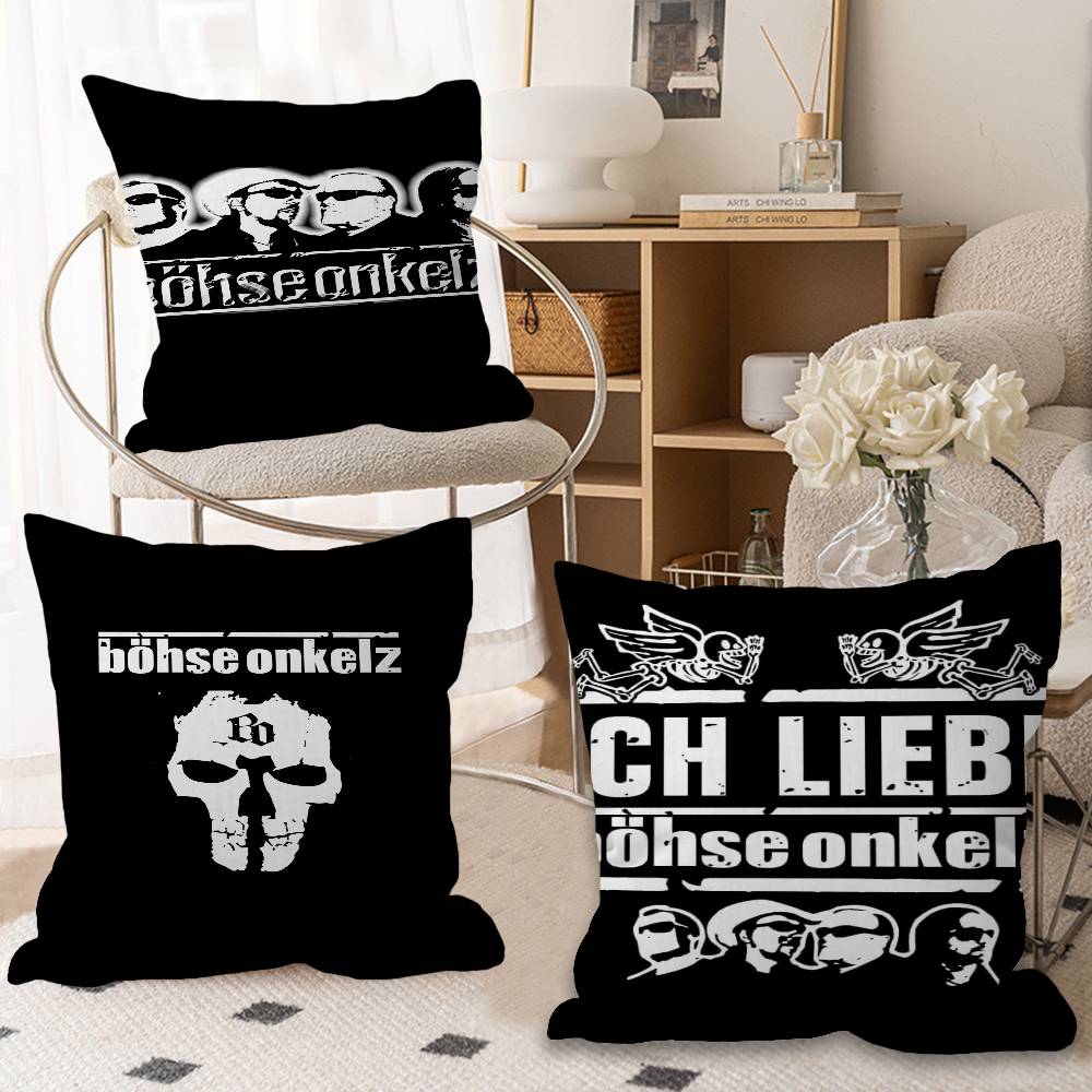 Home Textiles Germany - G-Germany B-Bohse O-Onkelz 쿠션 커버 폴리에스테르