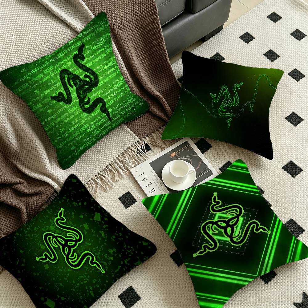 Home Textiles Super Soft - R-RAZER 로고 베개 커버 홈 침구