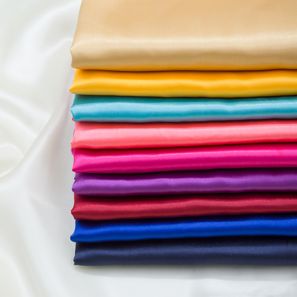 Home Textiles Importers In Usa - 럭셔리 디자이너 새틴 원단 150x100cm 부드러운