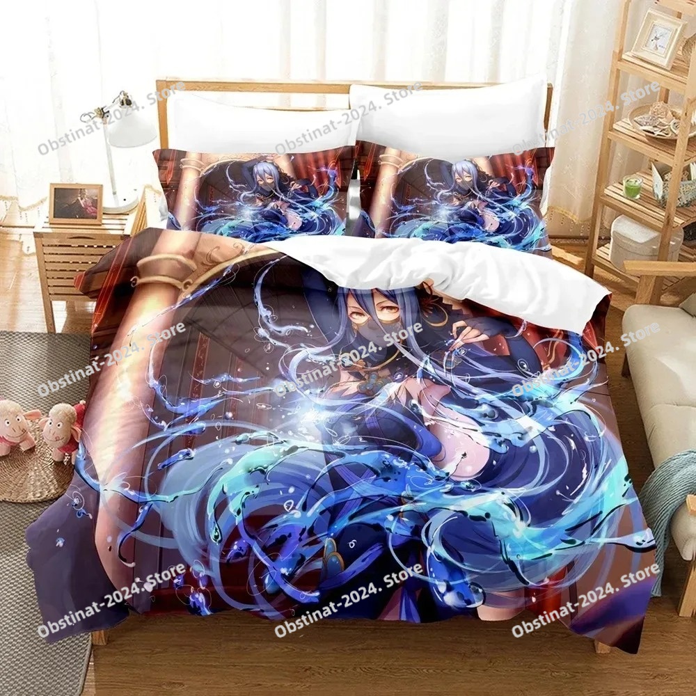 Home Textiles Classic Fashion - 세련된 3D Fates 침구 세트 이불