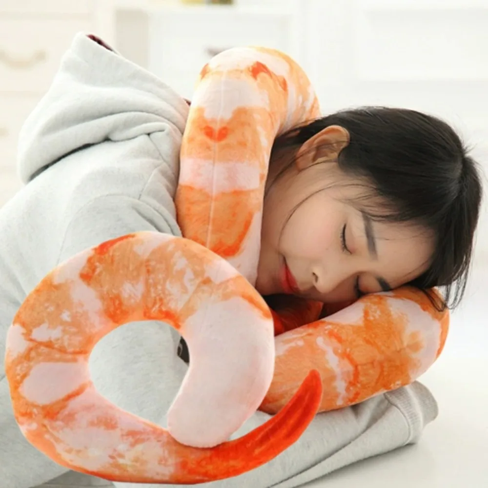 Home Textiles & Decorations - 40cm 창의적인 시뮬레이션 새우 모양 쿠션