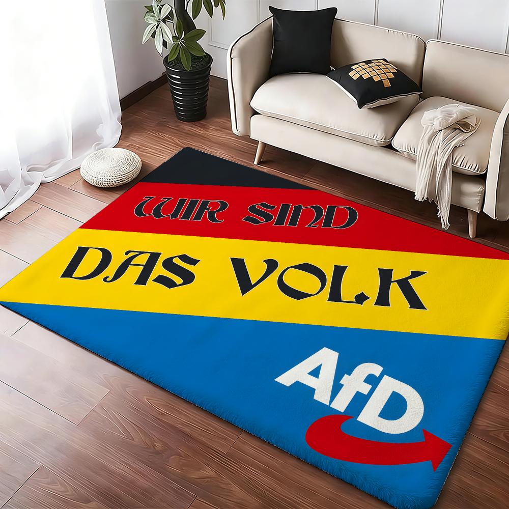 Home Textiles Germany - A-Alternative Afd 독일 로고 바닥 매트