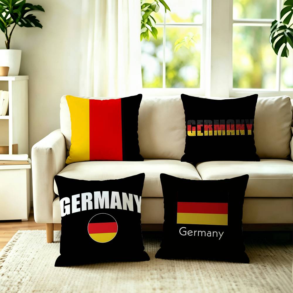 Home Textiles Germany - Panzer 독일 국기 베개 커버 사각형