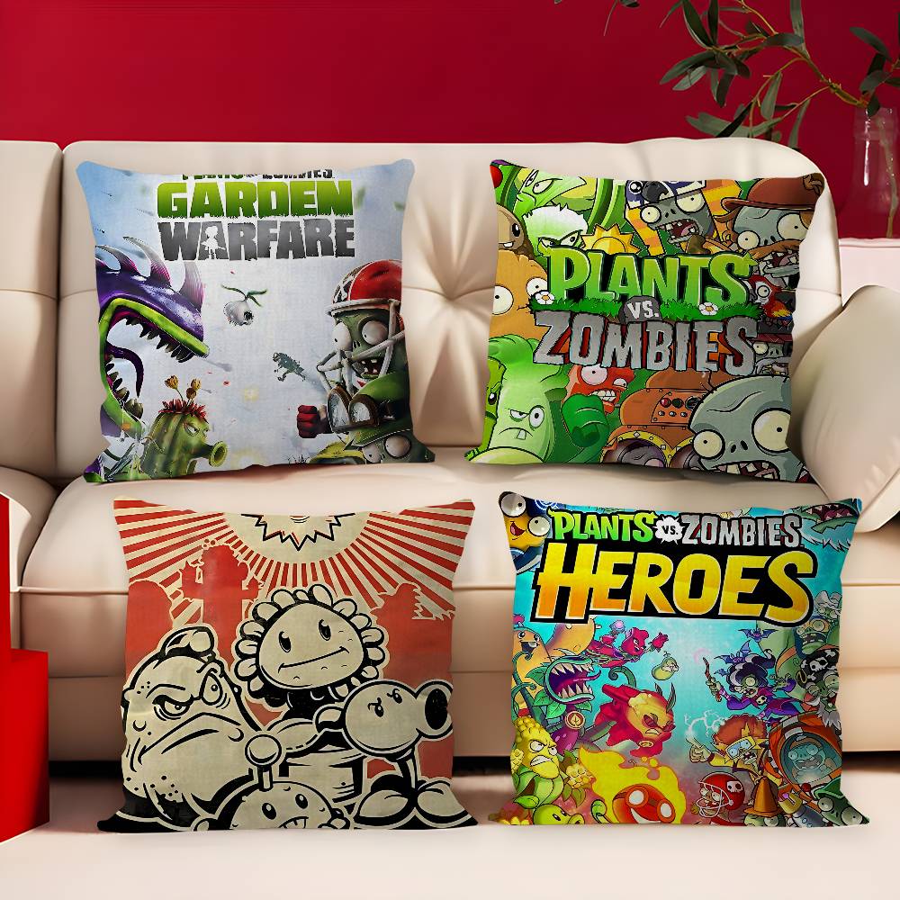 Home Textiles Classic Fashion - 클래식 게임 P-Plants Vs Z-Zombies 베개