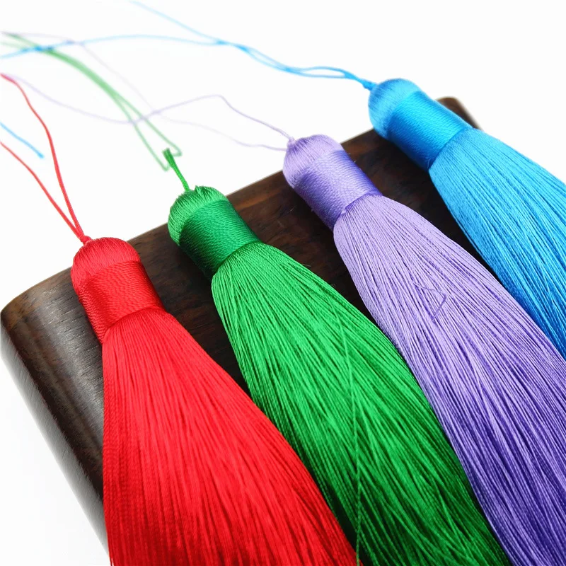 Home Ec Textiles - 1Pcs 12CM 폴리 에스터 Tassels 교수형