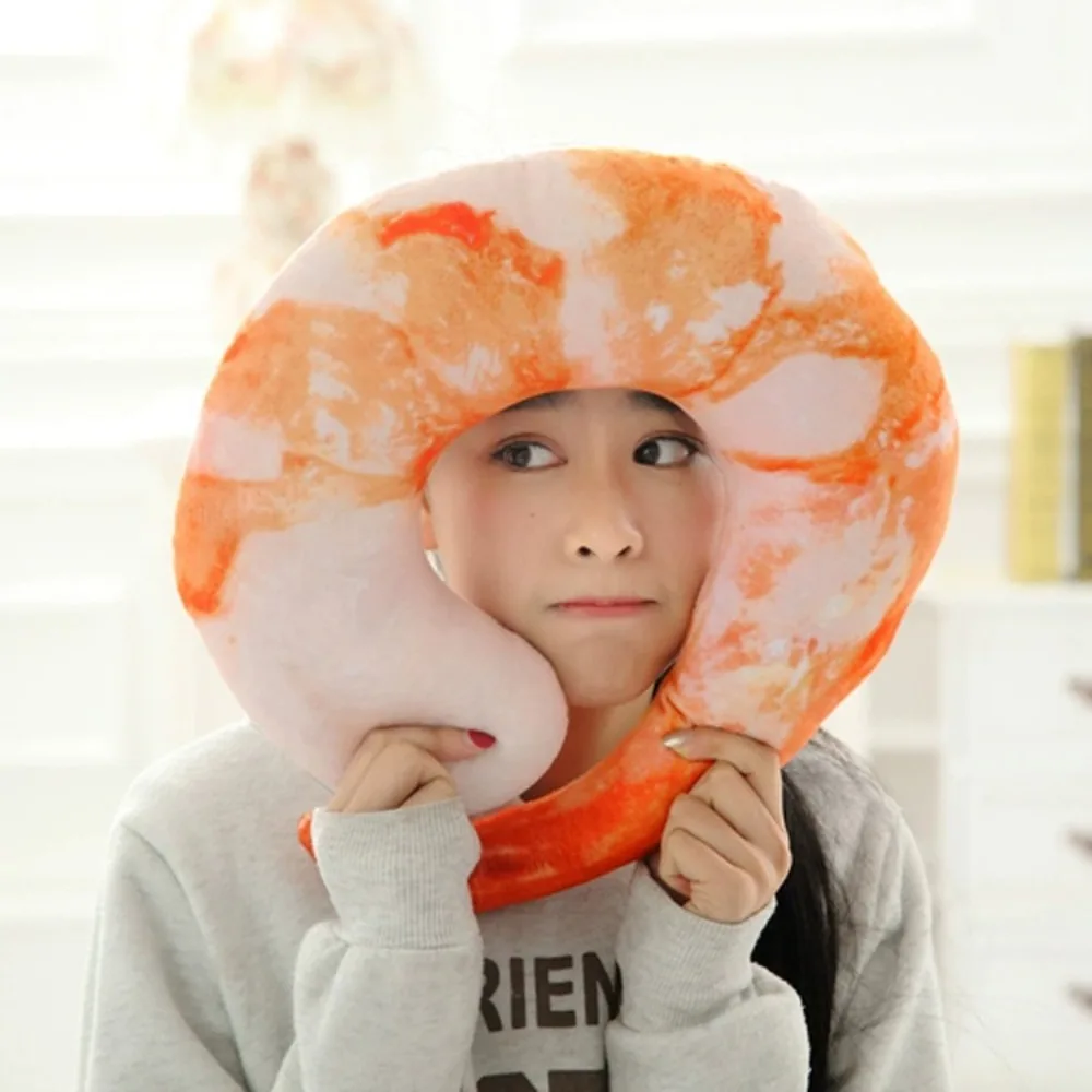 40cm 창의적인 시뮬레이션 새우 모양 쿠션 베개 실용 - Home Textiles & Decorations 리뷰 및 가격