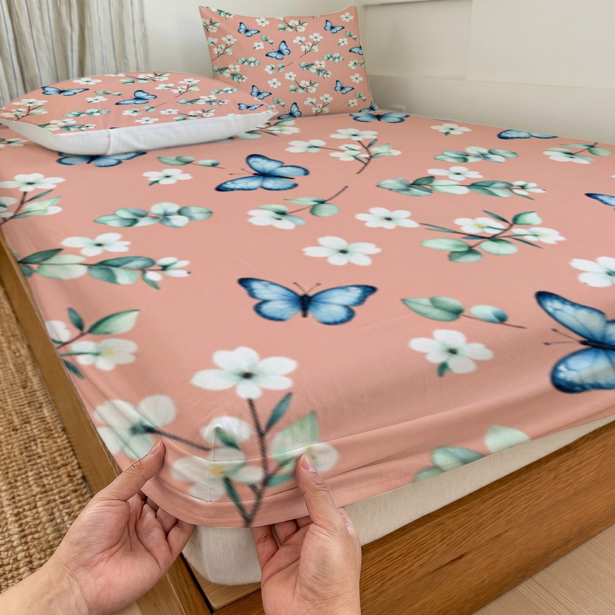 마법의 보름달 사슴뿔 숲 프린트 침구 세트, 다양한 사 - Fitted Sheet Deep 리뷰 및 가격