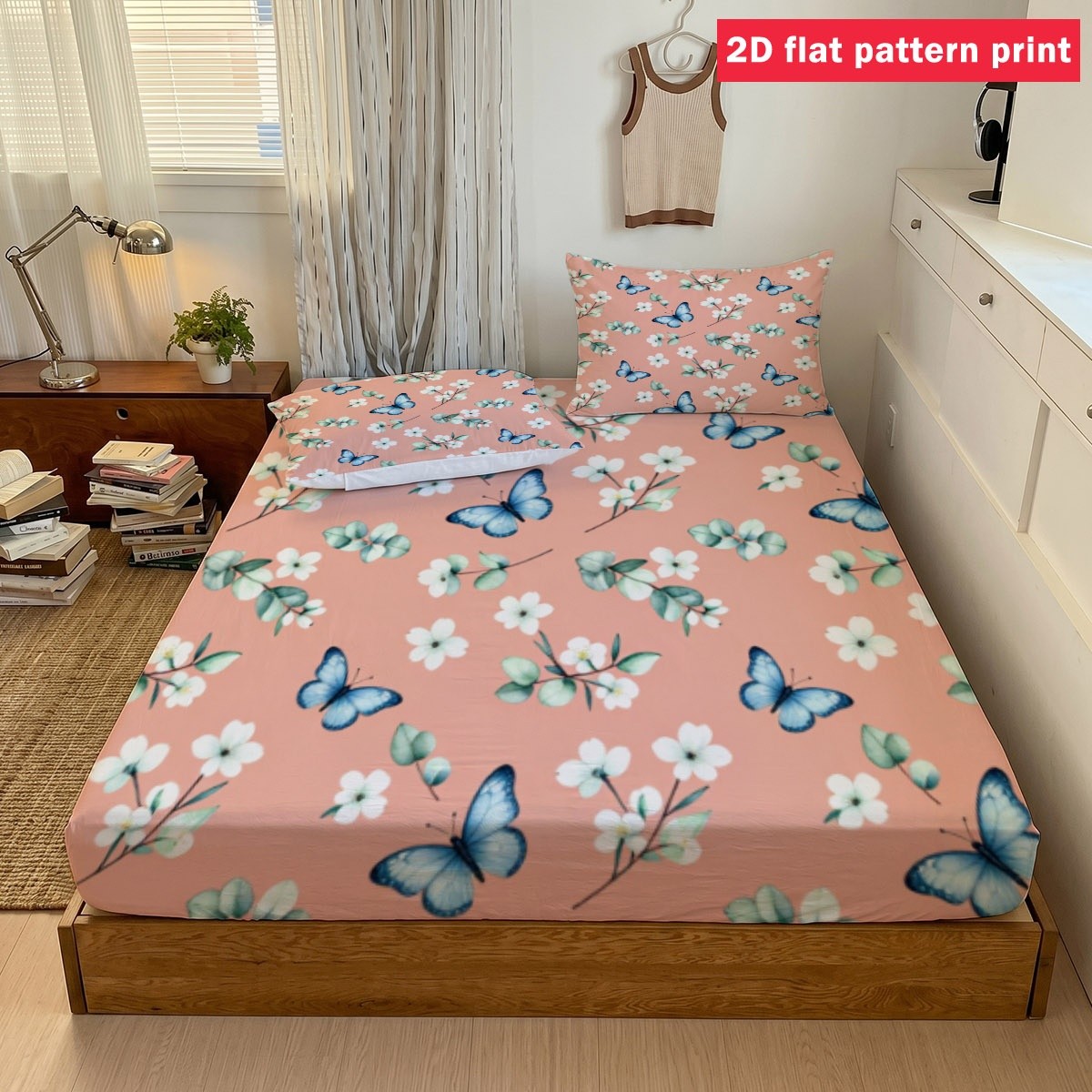 마법의 보름달 사슴뿔 숲 프린트 침구 세트, 다양한 사 - Fitted Sheet Deep 리뷰 및 가격