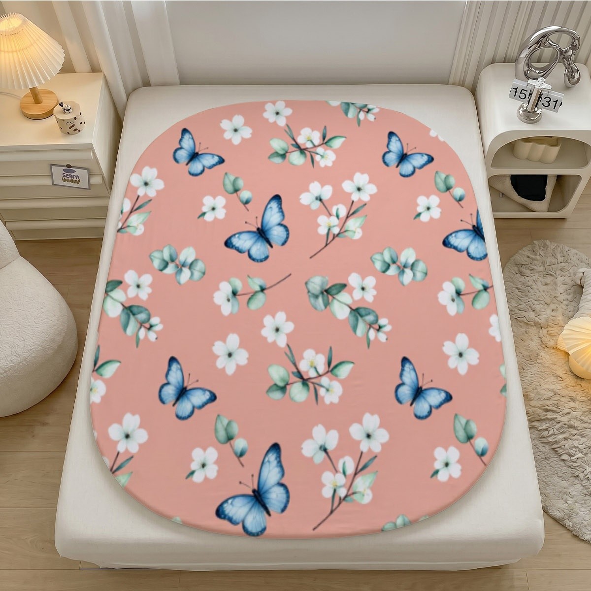 마법의 보름달 사슴뿔 숲 프린트 침구 세트, 다양한 사 - Fitted Sheet Deep 리뷰 및 가격
