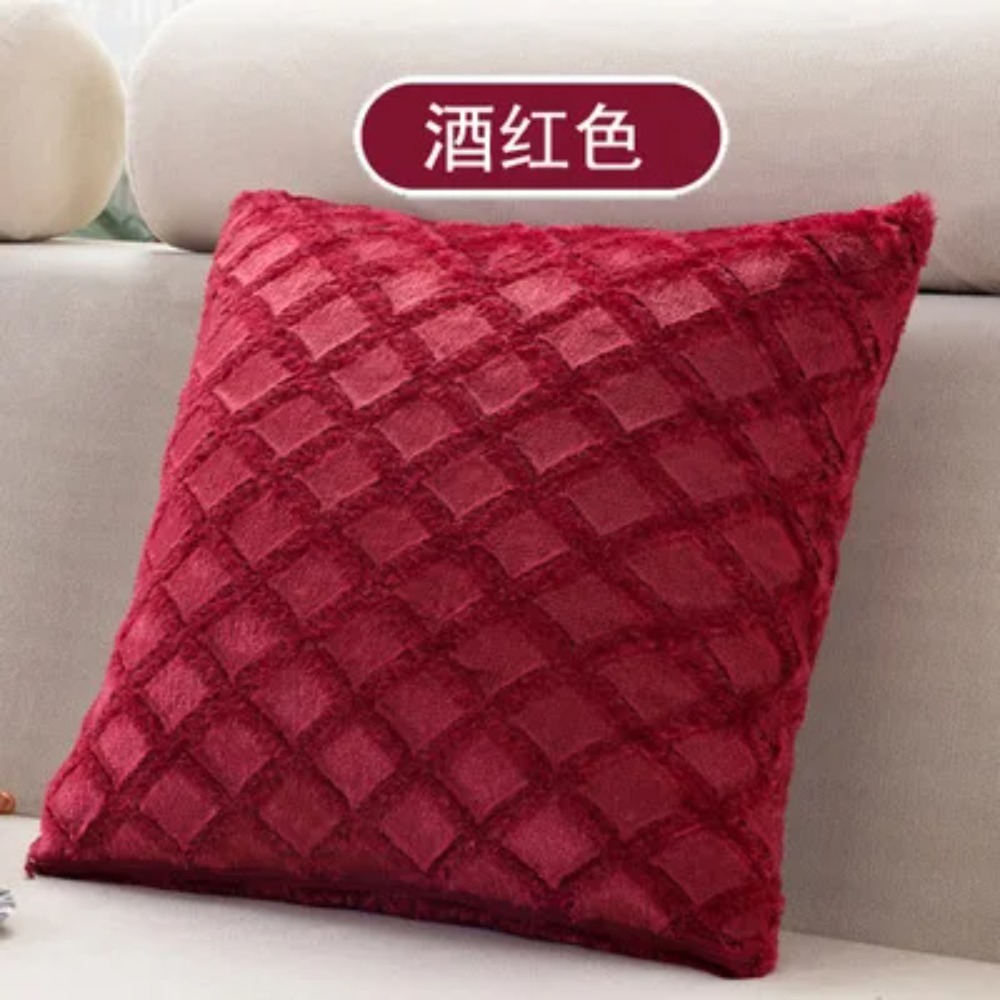 럭셔리 쿠션 커버, 매우 부드러운 짧은 플러시 허리 쿠 - Home Textiles Super Soft 리뷰 및 가격