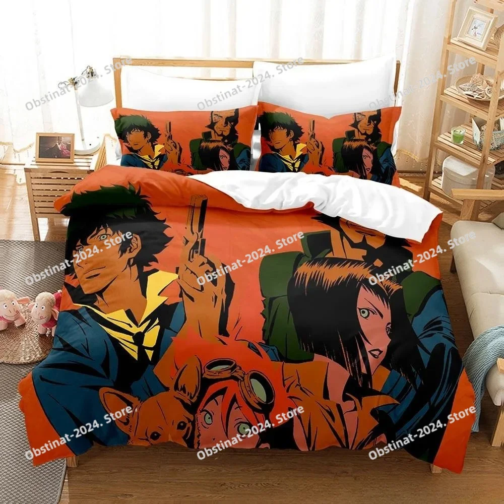 패션 3D 인쇄 게임 카우보이 비밥 침구 세트 만화 애 - Home Textiles Classic Fashion 리뷰 및 가격