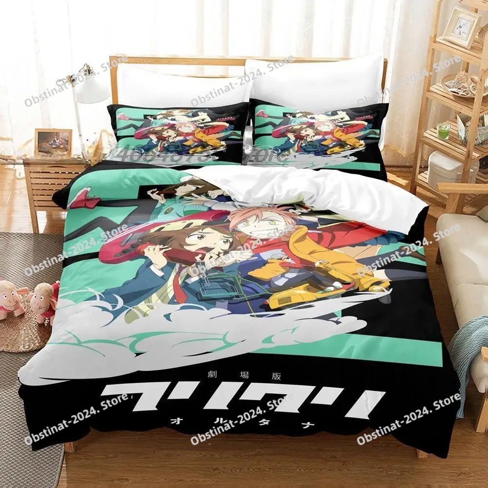 패션 3D 프린트 애니메이션 FLCL 침구 세트 싱글/ - Home Textiles Classic Fashion 리뷰 및 가격
