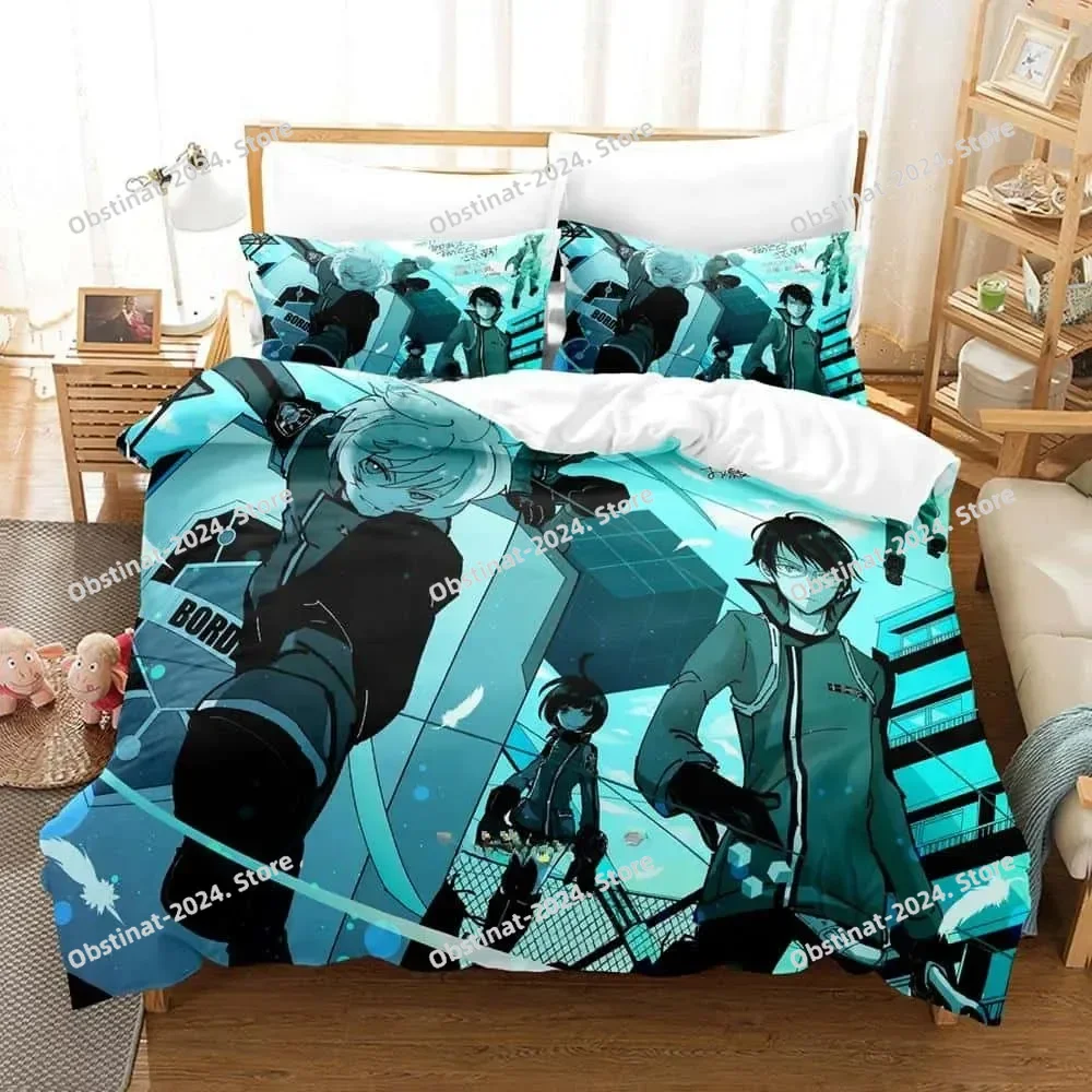 3D 애니메이션 월드 트리거 침구 세트 베개 커버 포함 - Home Textiles Super Soft 리뷰 및 가격