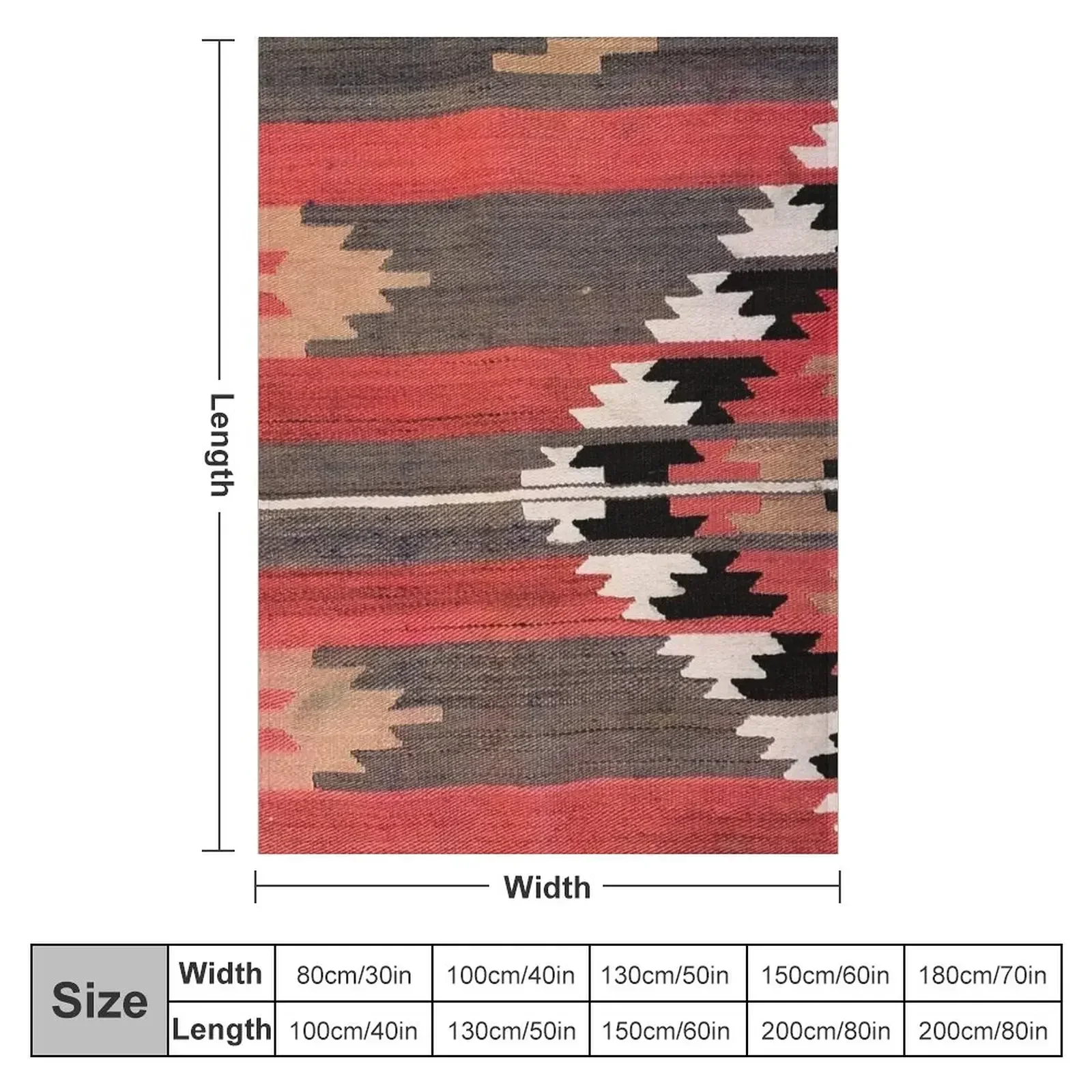 기하학적 빈티지 터키 킬림, 나바호 직조, 아즈텍 직물 - Home Textiles Classic Fashion 리뷰 및 가격