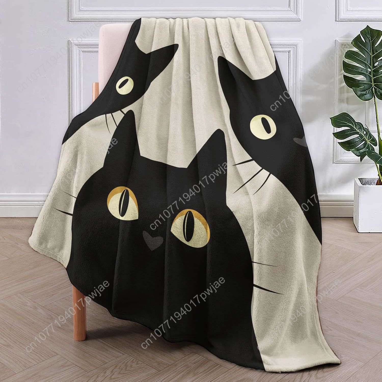여성 소녀들을 위한 재미있는 고양이 담요 선물 부드럽고 - Home Textiles & Decorations 리뷰 및 가격