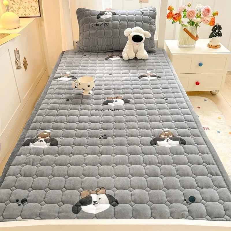 만화 프린트 따뜻한 침대 매트리스 슈퍼 소프트 코지 밀 - Home Textiles Super Soft 리뷰 및 가격