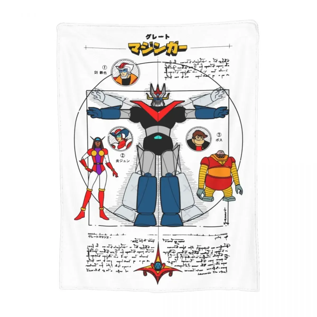마징가 Z 로봇 트랜저 Z 머치 블랭킷 벨벳 섬유 장식 - Home Textiles Super Soft 리뷰 및 가격